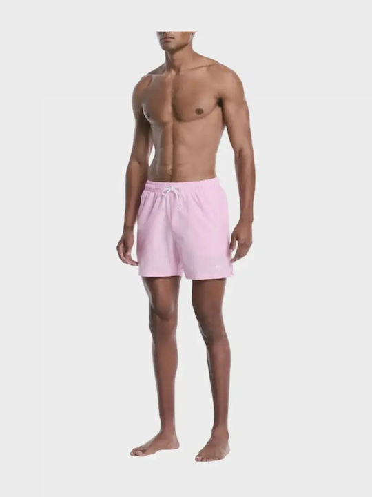 Men's Swim Shorts Pink Striped