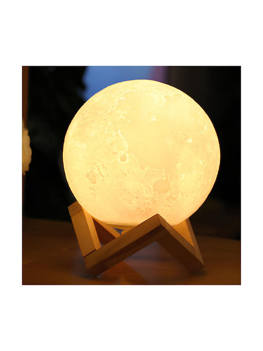Techkidz Children's Nightlight Moon Trip Model White Blue
