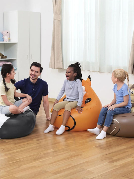 Fotoliu Pentru Copii Cozy Critters Maro 72x72x64cm