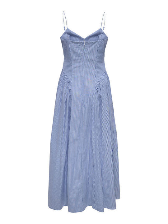 Summer Maxi Dress Surf The Web Bright White