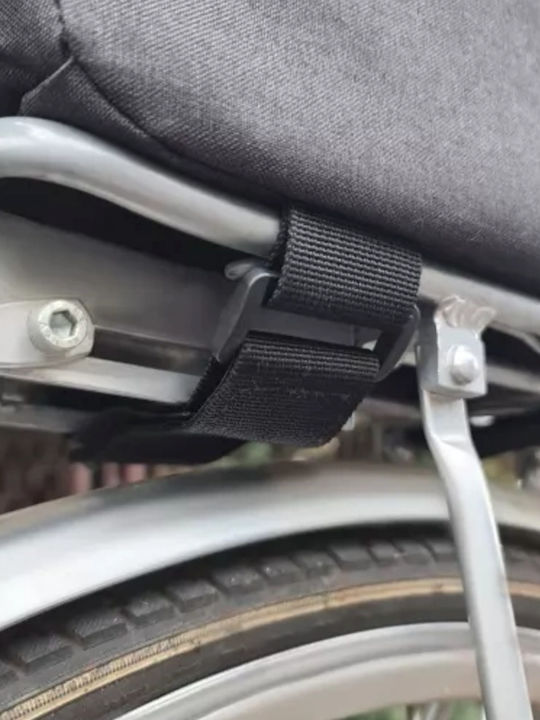 Gepäckträger Fahrrad 9l Schwarz
