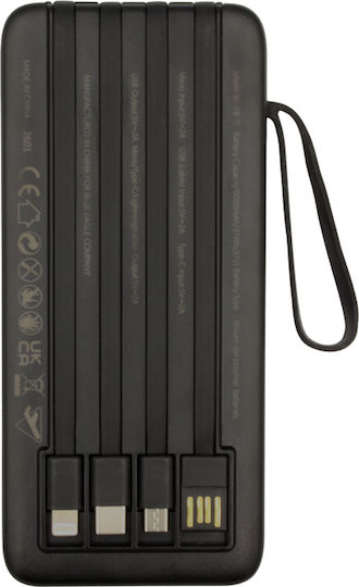 Blue Eagle BE-PB-11 Power Bank 10000mAh Black