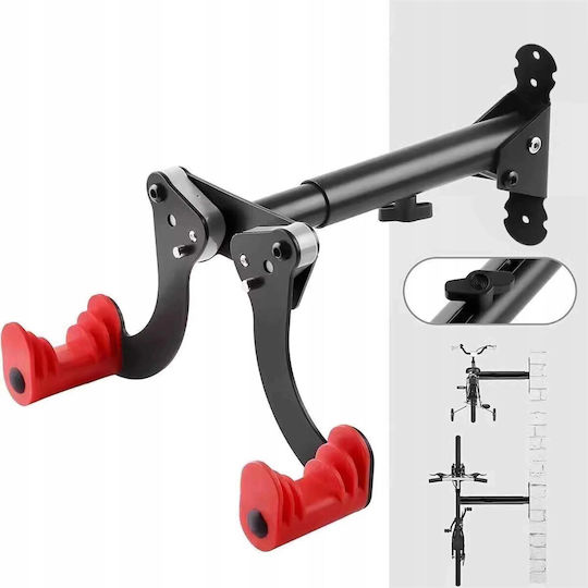 Wall-mounted Bicycle Hanger Foldable Holder Up To 40kg Roxar Universal