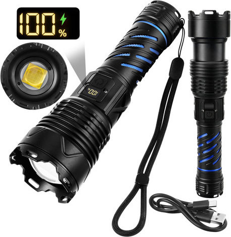 Echipament Reîncărcabil Tip Lanternă de Cap LED cu Luminozitate Maximă 1500lm