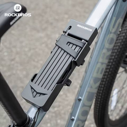 Închizătoare Pliabilă Antifurt Pentru Bicicletă Rockbros 32140005001