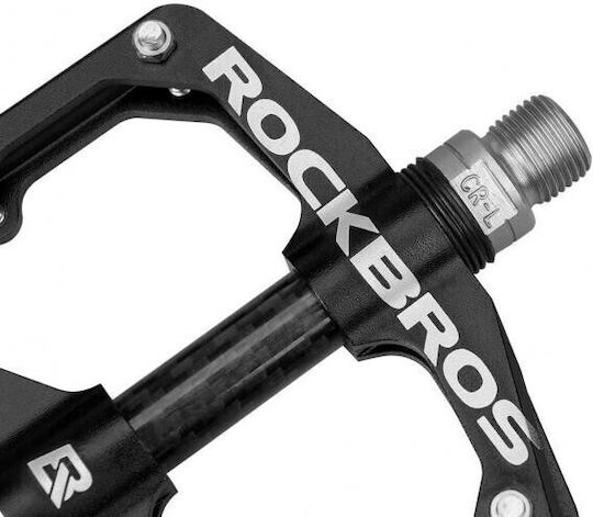 Rockbros Fahrradpedale Plattform Schwarz