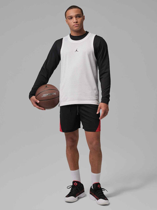 Jordan Спортна Мъжка Бермуда Dri-Fit Черно Червено