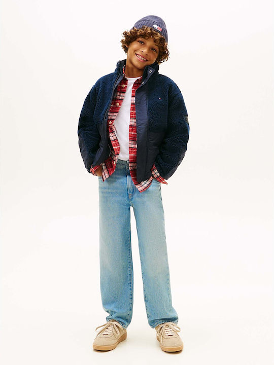 Kids Denim Trousers Light Blue