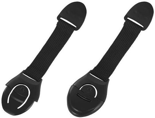 Türstopper Kleber Kunststoff Schwarz 6 Stück