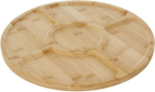 Plăci De Servire Brânză Rotativ Lemn 33 Cm