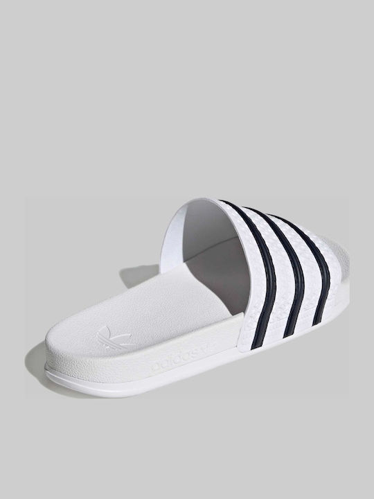 Adilette Ανδρικές Σαγιονάρες Λευκές