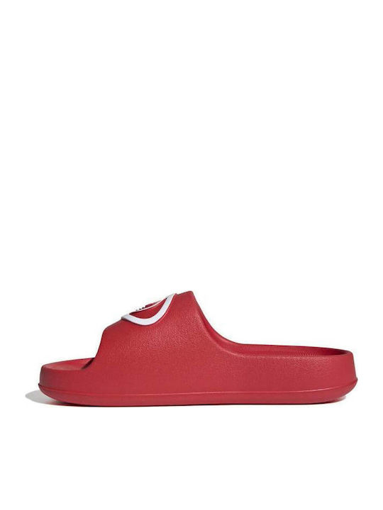 Adilette Slides σε Κόκκινο Χρώμα