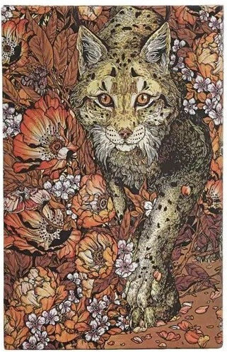 18 Month Academic Weekly 2026-2027 Lynx Risinig Maxi Vertical Paperblanks 9780349718828