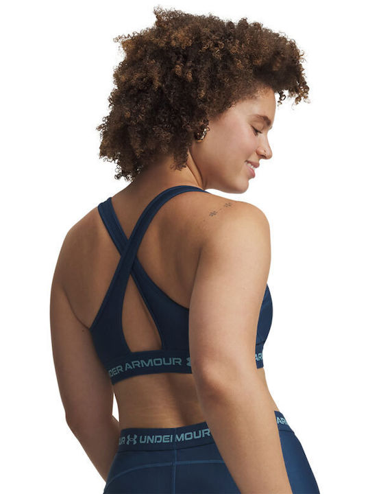 Women's Sports Bra Wham Blue/Blue Haze with Light Padding