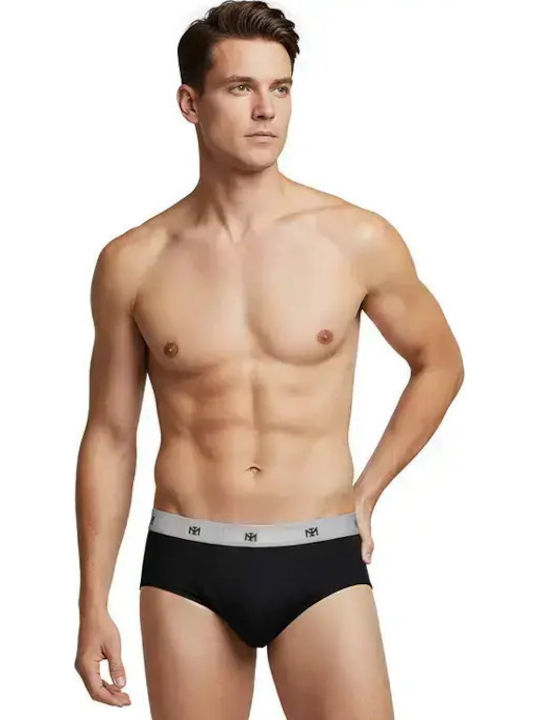 Men's Slip Black 2Pack