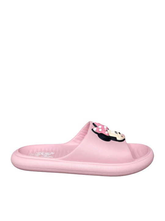 Kinder Flip Flops Minnie Rosa