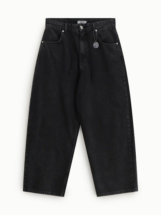 Pantaloni De Blugi Denim Negru Pentru Bărbați