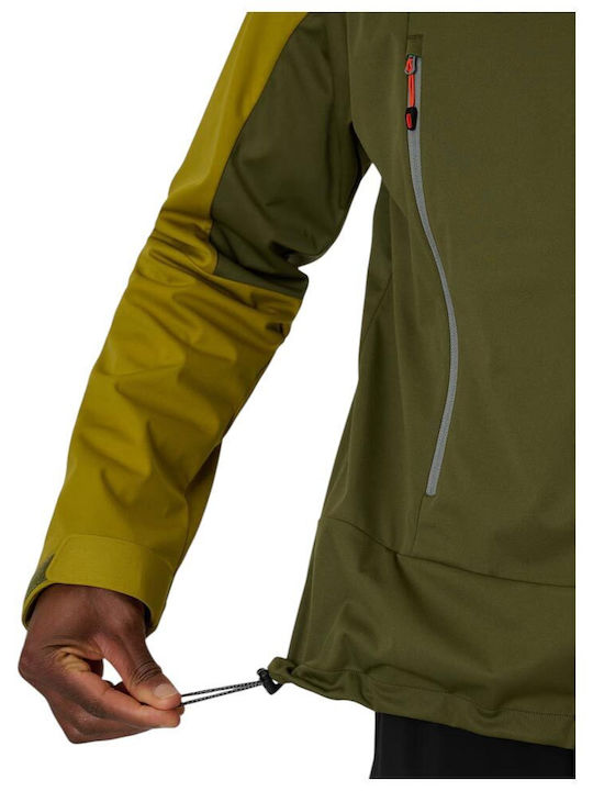 Winter Softshell Waterproof and Windproof Jacket Khaki