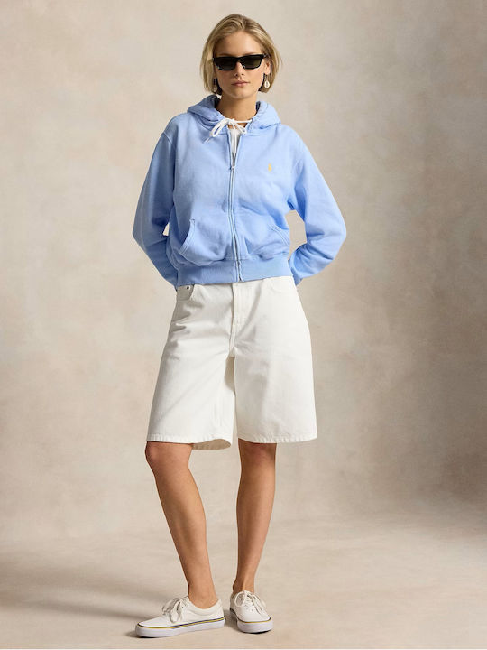Women's Hooded Sweatshirt Light Blue