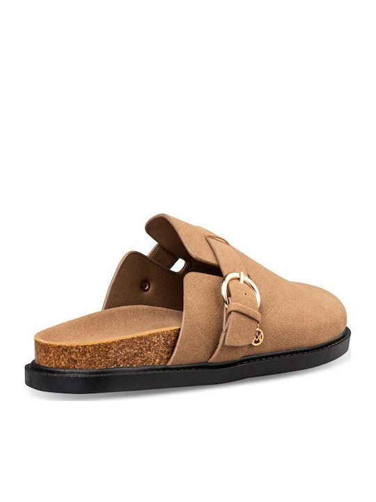 Winter Damen Hausschuhe Beige