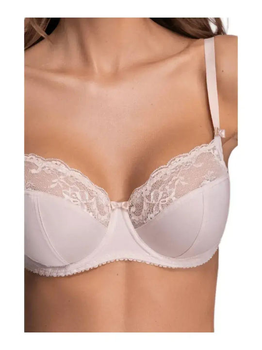 Beige Bra with Light Padding