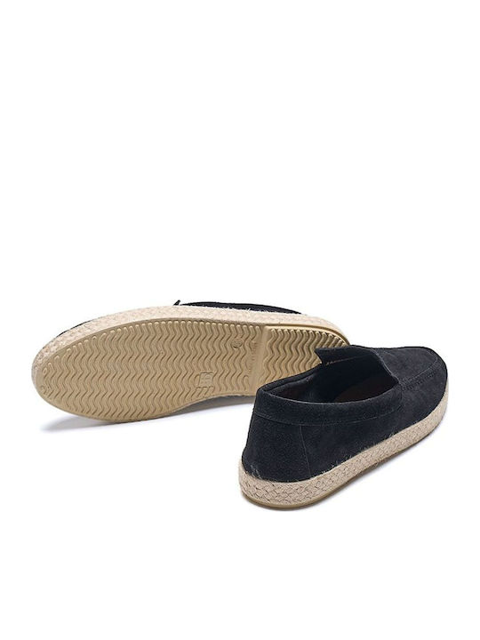 Fabric Men's Espadrilles in Black Colour