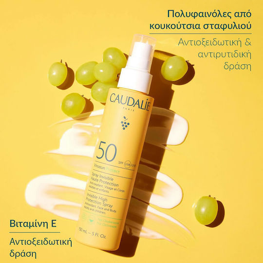 Caudalie Vinosun Face & Body Sunscreen SPF50 in Spray 150ml