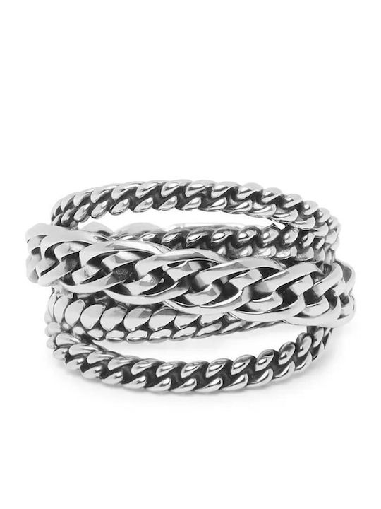 Buddha to Buddha Diora Damenring aus Silber