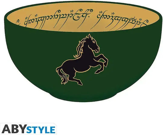 Stor Lord Of The Rings - Prancing Pony Servierschalen Rund Keramik Stor Lord Of The Rings - Prancing Pony Servierschalen Rund Keramik