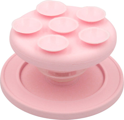 Pop Socket Magsafe Με Βεντούζα Ροζ Απαλό