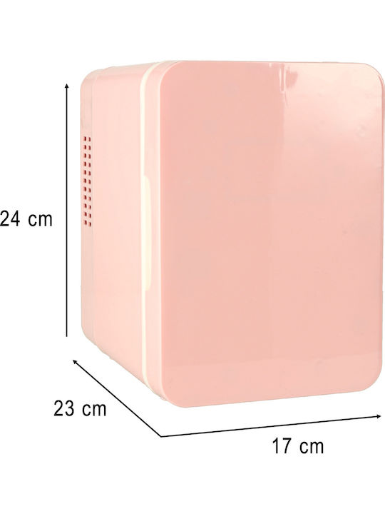 Frigider Pentru Cosmetice Cu Raft Roz 45W