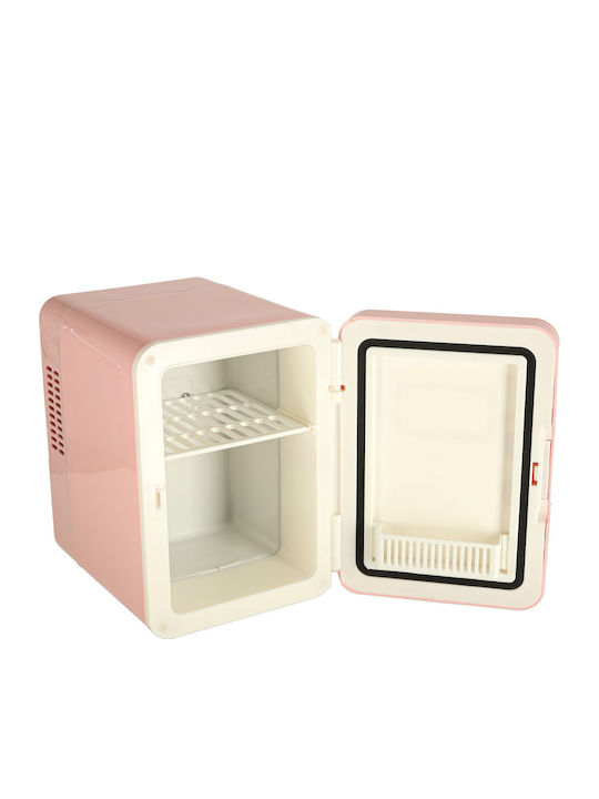 Frigider Pentru Cosmetice Cu Raft Roz 45W