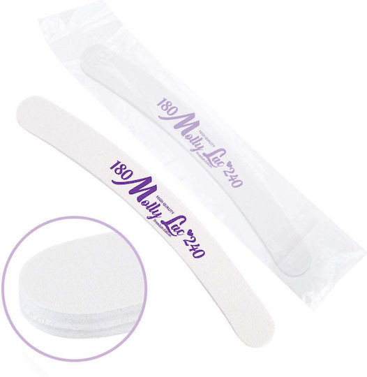 Fișă Pentru Unghii Banană Mollylac 180/240