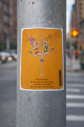 Pole Life Wandsticker