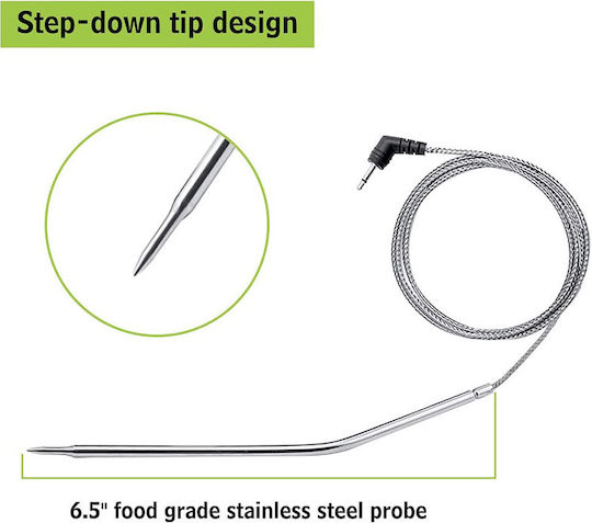 Thermopro Replacement Probe Kitchen Thermometer Digital Thermometer Meat Temperature Probe Tpw-01