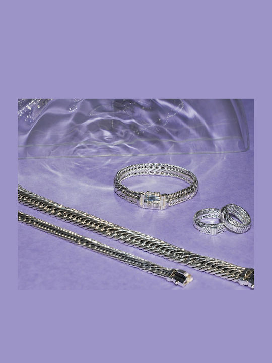 Buddha to Buddha Women's Silver Bracelet 17cm