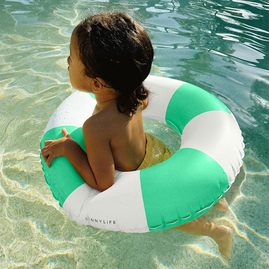 Sunnylife Saltea Gonflabilă Pentru Plajă Verde 58x58cm