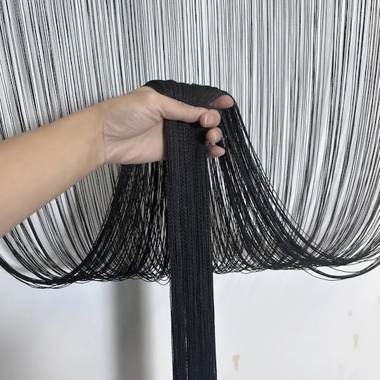 Gold String Curtain 100x195cm 39-950-2541