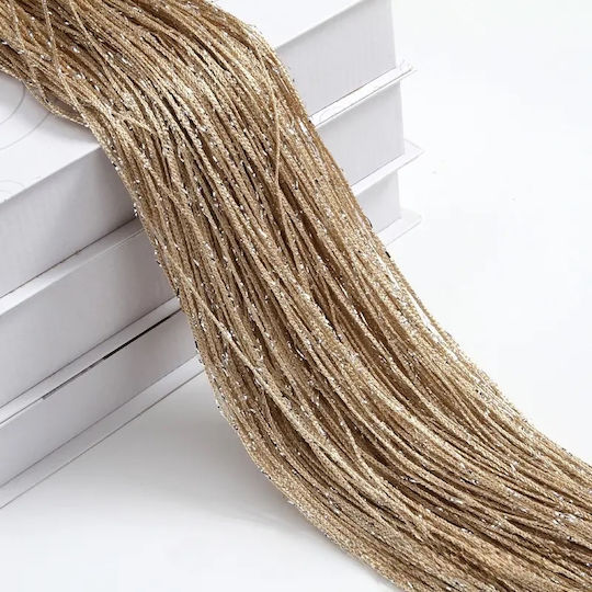 Κουρτίνα String Strass Χρυσό 100x195cm 39-950-2542