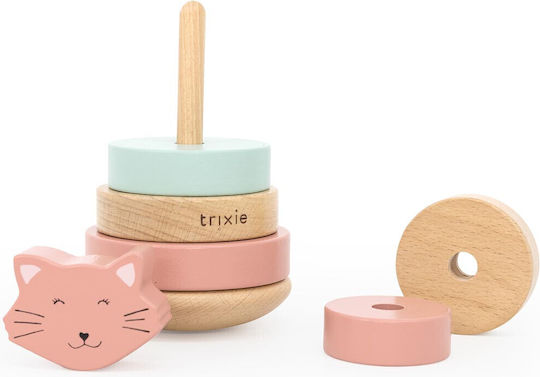 Trixie Stacking Toy Mrs Wooden for 12+ Months