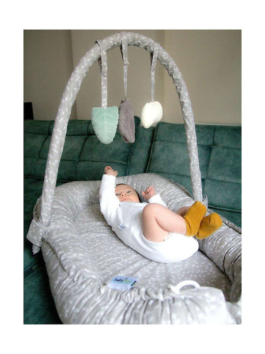 Baby Jem Baby Nest Pillow Gray