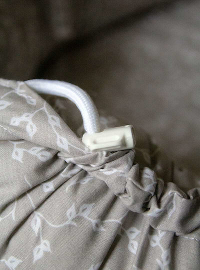 Baby Jem Baby-Kissen Nest Grau