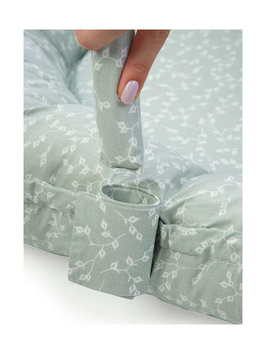 Baby Jem Baby Nest Pillow Green