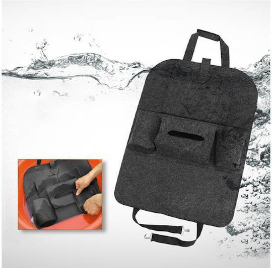 Universal Car Seat Organizer 54 X 39 Cm Black