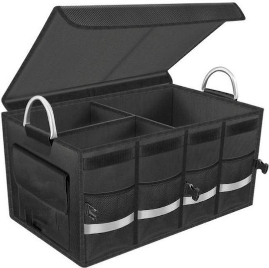 Car Trunk Organizer 59 X 30 X 35 Cm Black