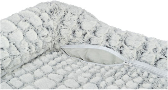 Lino Vital Bed Dog Cat Black Grey 110 × 75 Cm