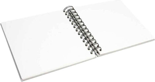 Σημειωματάριο Σκίτσου Sketchbook Σπιράλ Wire-o K&p A4 21x29.7 Cm