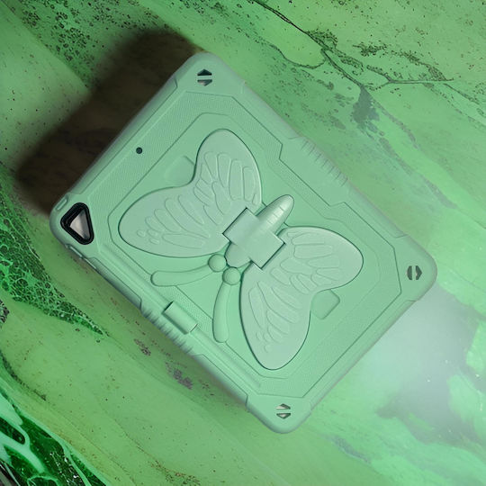 Case Stand iPad Pro Air 2 9.7 Inch Green Butterfly Design