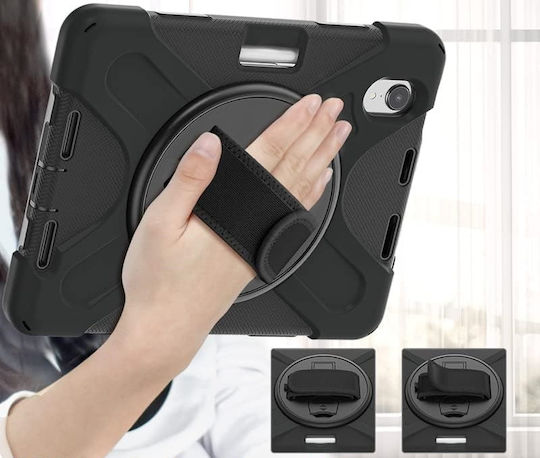 Umschlag Rückseite Rotierende Dauerhafte Für Kinder Schwarz Für iPad Mini 6