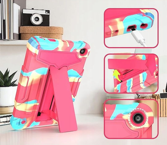 Flip Cover Durable Pink (Amazon Fire 7 7.0)